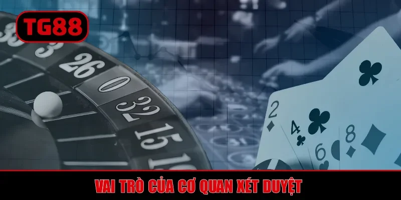 Vai trò của cơ quan xét duyệt 